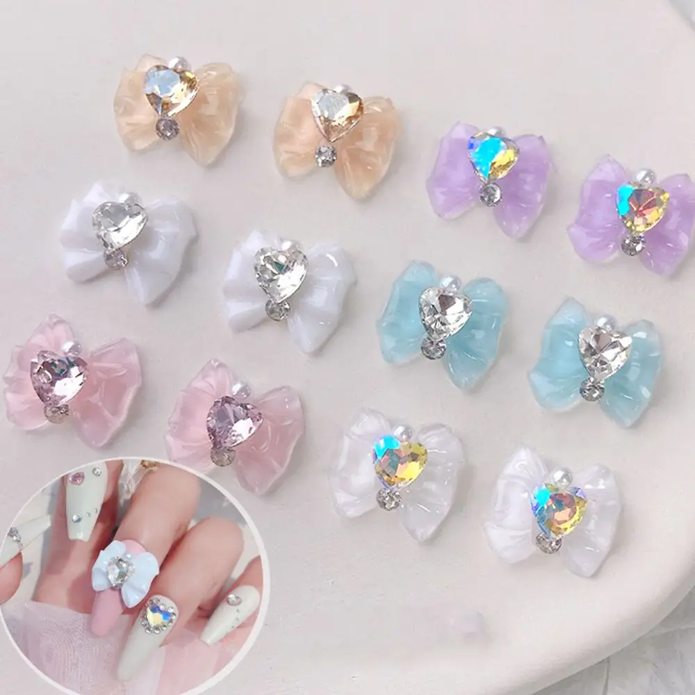 10pcs/pack 3D Bow Knot Crystal Charms Manicure Decoration Nail Art Rhinestones Heart Diamond Nail Art Accessories
10pcs/pack 3D Bow Knot Crystal Charms Manicure Decoration Nail Art Rhinestones Heart Diamond Nail Art Accessories