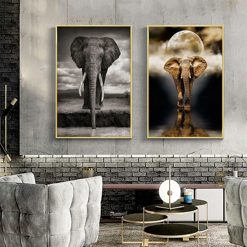 Nordic Wild Elephant Posters Prints Black White Abstract Animal Canvas Painting Living Room Bedroom Home Decor Wall Art Pictures
Nordic Wild Elephant Posters Prints Black White Abstract Animal Canvas Painting Living Room Bedroom Home Decor Wall Art Pictures