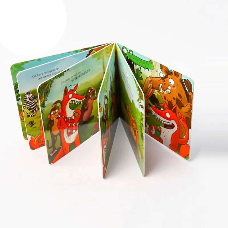 High quality eco-friendly custom printed children cardboard board book printing on demand
High quality eco-friendly custom printed children cardboard board book printing on demand