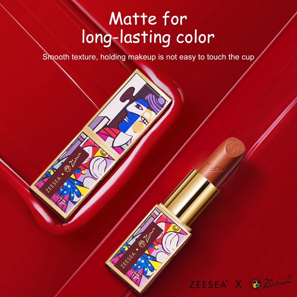 ZEESEA Picasso series single Lipstick Long Lasting Matt Waterproof Velvet Non-stick Cups Natural Make Up Lip Stick lipstick set
ZEESEA Picasso series single Lipstick Long Lasting Matt Waterproof Velvet Non-stick Cups Natural Make Up Lip Stick lipstick set
