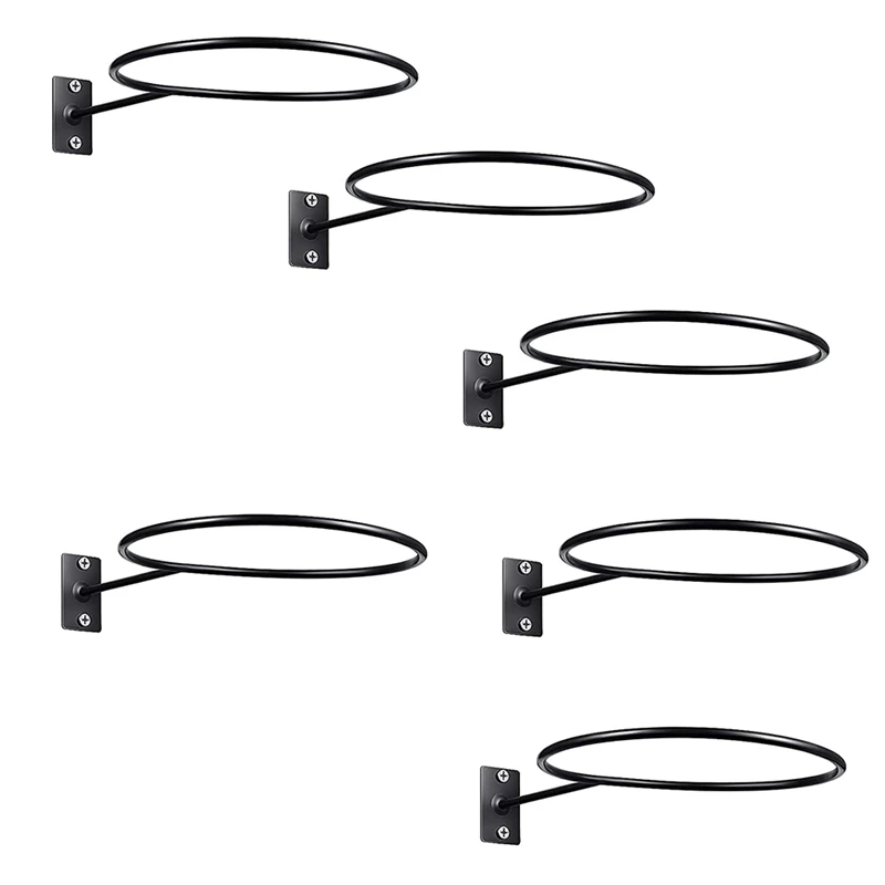 6 Pack Wall Mount Ball Display Ball Storage Ball Rack Ball Holder for Basketball Football Volleyball Soccer
6 Pack Wall Mount Ball Display Ball Storage Ball Rack Ball Holder for Basketball Football Volleyball Soccer