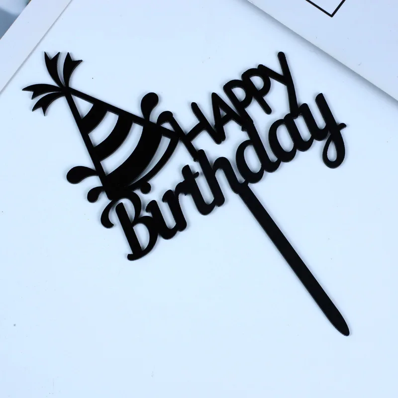 10 Pcs Acrylic Birthday Cake Topper Dress Hat Style Plug-in Letter Happy Birthday Cake Decoration Party Toppers Baking Supplies
10 Pcs Acrylic Birthday Cake Topper Dress Hat Style Plug-in Letter Happy Birthday Cake Decoration Party Toppers Baking Supplies