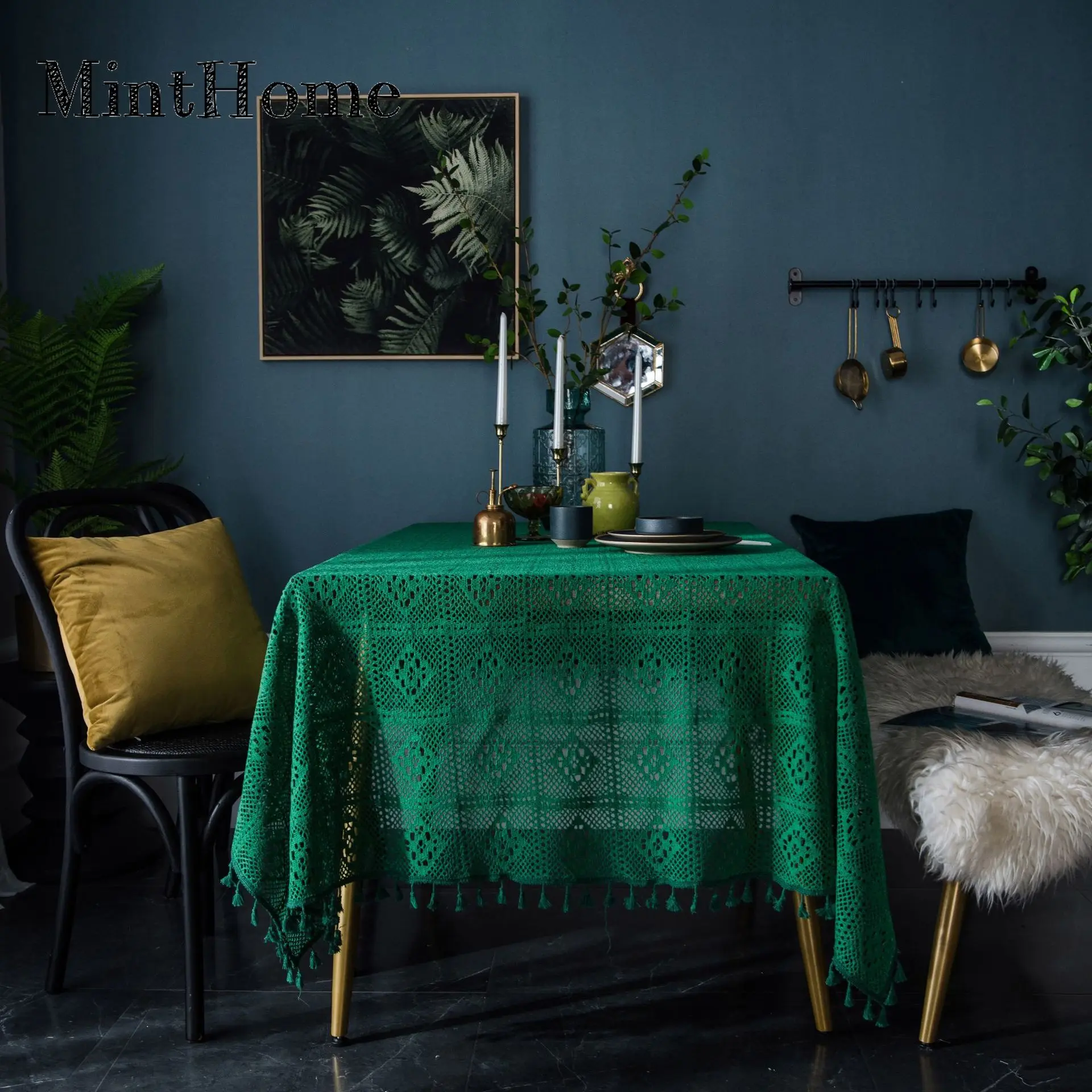 Ink-green Retro American Hand Crochet Round Table Cloth Knitted Hollow Art Tea Table Cover Cloth Shooting Background Cloth
Ink-green Retro American Hand Crochet Round Table Cloth Knitted Hollow Art Tea Table Cover Cloth Shooting Background Cloth