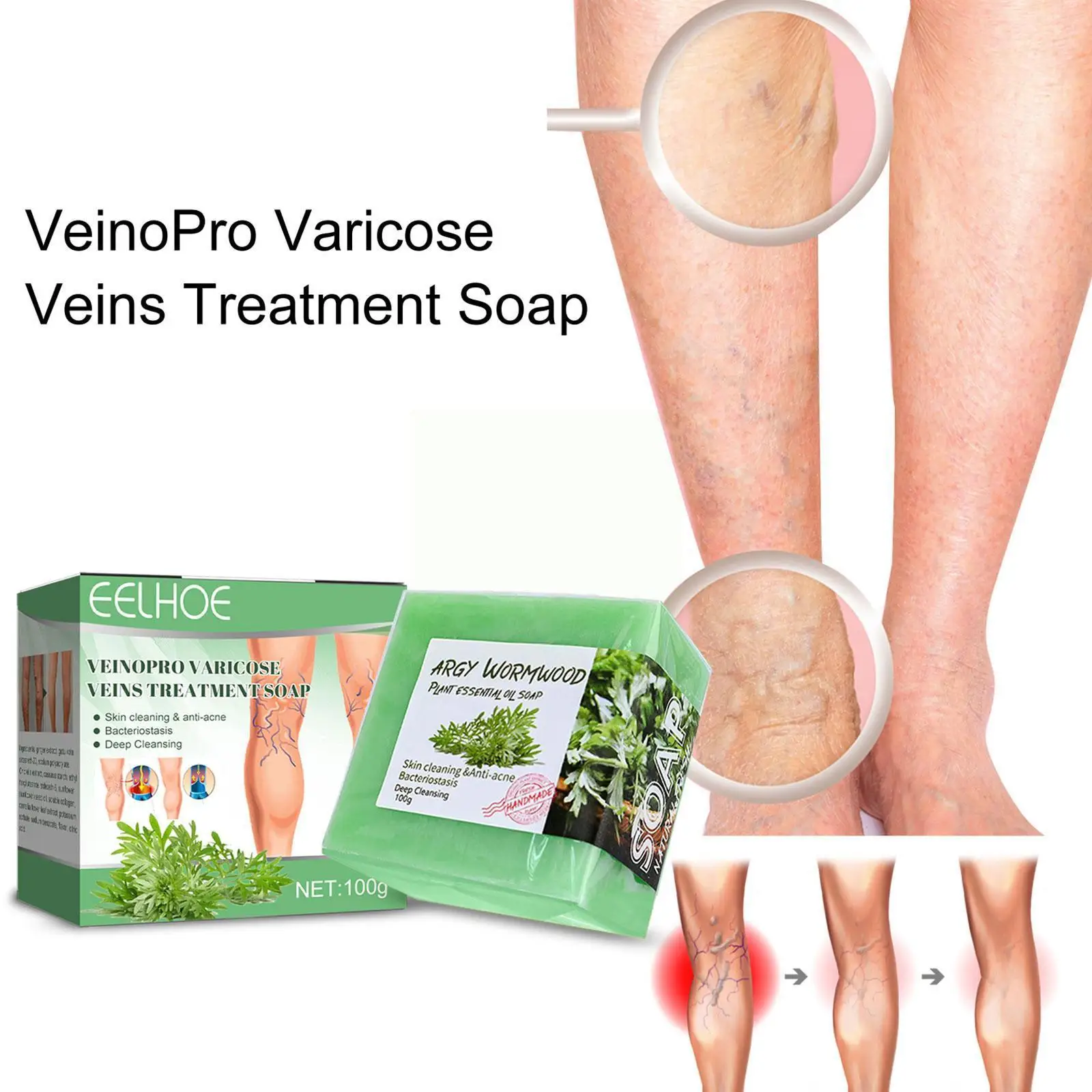 2022 Leg Vein Massage Repair Soap Clean Care Repair Function Flowbath Leg Soap and Body Improve Soap Blood Earthworm Works P4W4
2022 Leg Vein Massage Repair Soap Clean Care Repair Function Flowbath Leg Soap and Body Improve Soap Blood Earthworm Works P4W4