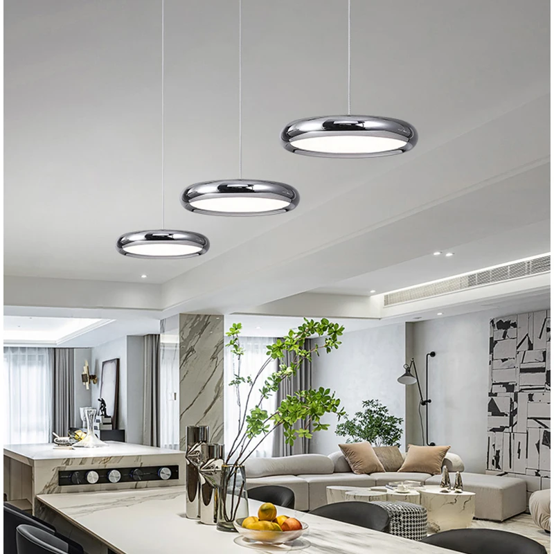 Fumi Modern LED Pendant Light, Mini LED Pendant Lighting Fixture with Chrome Finish Vintage Pendant Lamp for Kitchen Island, Din
Fumi Modern LED Pendant Light, Mini LED Pendant Lighting Fixture with Chrome Finish Vintage Pendant Lamp for Kitchen Island, Din