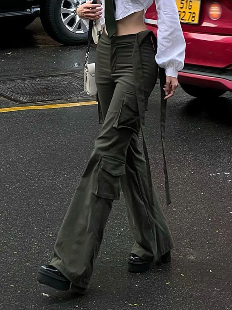 WeiYao Streamer Women Cargo Pants 2023 Fashion y2k Streetwear Straight Leg Long Trousers High Waisted Multi Pockets Army
WeiYao Streamer Women Cargo Pants 2023 Fashion y2k Streetwear Straight Leg Long Trousers High Waisted Multi Pockets Army