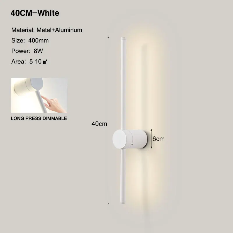 Светодиодные настенные светильники для ванной комнаты и спальни
Светодиодные настенные светильники для ванной комнаты и спальни