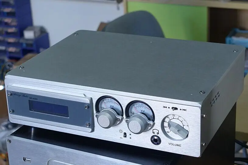 New Bz3208n Switzerland Style Full Aluminum Amplifier Chassis With Double Level Meter For Headphone Amp / Dac 320*246*83 Mm
New Bz3208n Switzerland Style Full Aluminum Amplifier Chassis With Double Level Meter For Headphone Amp / Dac 320*246*83 Mm