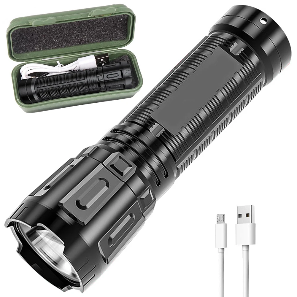 Светодиодный фонарик для рыбалки, светодиодный фонарик с зарядкой от USB, фонарь IPX4 в качестве внешнего аккумулятора для прогулок, походов, скалолазания, экстренных ситуаций
Светодиодный фонарик для рыбалки, светодиодный фонарик с зарядкой от USB, фонарь IPX4 в качестве внешнего аккумулятора для прогулок, походов, скалолазания, экстренных ситуаций