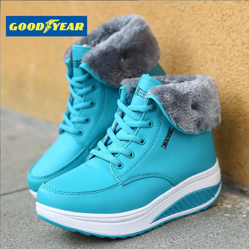 Goodyear cotton shoes women's winter fleece warm thick-soled ski-proof boots women's casual cotton boots
Goodyear cotton shoes women's winter fleece warm thick-soled ski-proof boots women's casual cotton boots