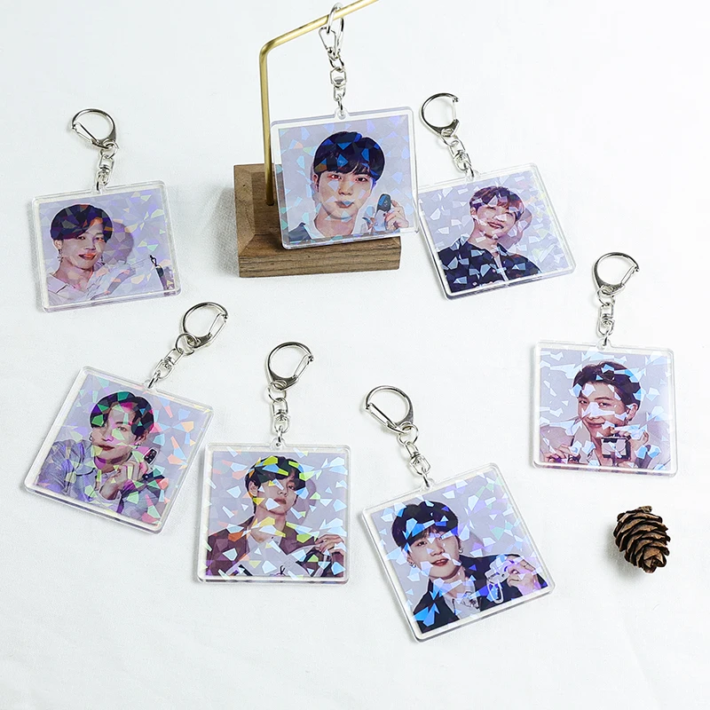 2021 Hot KPOP Bangtan Boys TinyTAN New Acrylic Laser Keychain Bag Pendant Accessories Decoration Fans Gift Collection
2021 Hot KPOP Bangtan Boys TinyTAN New Acrylic Laser Keychain Bag Pendant Accessories Decoration Fans Gift Collection