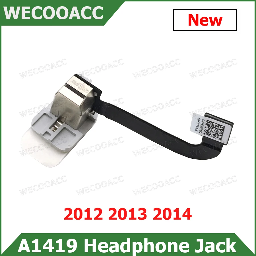 Новый аудиоразъем для Apple iMac 27 дюймов, разъем для наушников A1419 2012 2013 2014 лет
Новый аудиоразъем для Apple iMac 27 дюймов, разъем для наушников A1419 2012 2013 2014 лет