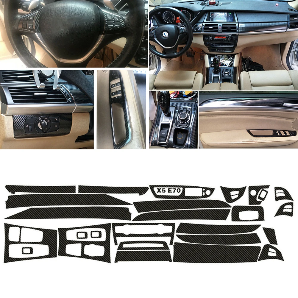 Для BMW X5 E70 2007-2013 5D узор из углеродного волокна внутренняя отделка своими руками наклейки * Цвет: черный 5D углеродное волокно текстура внешний...
Для BMW X5 E70 2007-2013 5D узор из углеродного волокна внутренняя отделка своими руками наклейки * Цвет: черный 5D углеродное волокно текстура внешний...