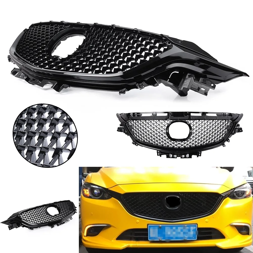Auto Car Front Bumper Grill Upper Mesh Grille For 2017 2018 Mazda 6 Atenza Black New fast ship
Auto Car Front Bumper Grill Upper Mesh Grille For 2017 2018 Mazda 6 Atenza Black New fast ship