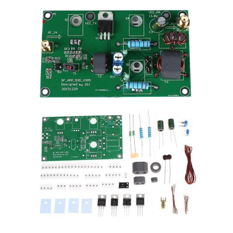 

Top 45W 3-28Mhz SSB RF Linear Power Amplifier For Transceiver HF Radio Shortwave Radio AM FM CW HAM Short Wave RFID Signal