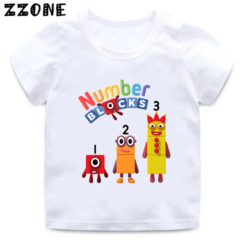 Hot Sale Numberblocks Print Cartoon Kids T-Shirts Cute Girls Clothes Baby Boys T shirt Summer Short Sleeve Children Tops,ooo5836
Hot Sale Numberblocks Print Cartoon Kids T-Shirts Cute Girls Clothes Baby Boys T shirt Summer Short Sleeve Children Tops,ooo5836