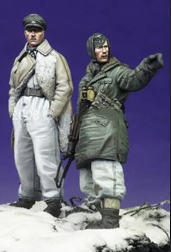 1/35 Scale Die-cast Resin White Model Soviet Officers Need To Manually Color The Model Free Shipping
1/35 Scale Die-cast Resin White Model Soviet Officers Need To Manually Color The Model Free Shipping