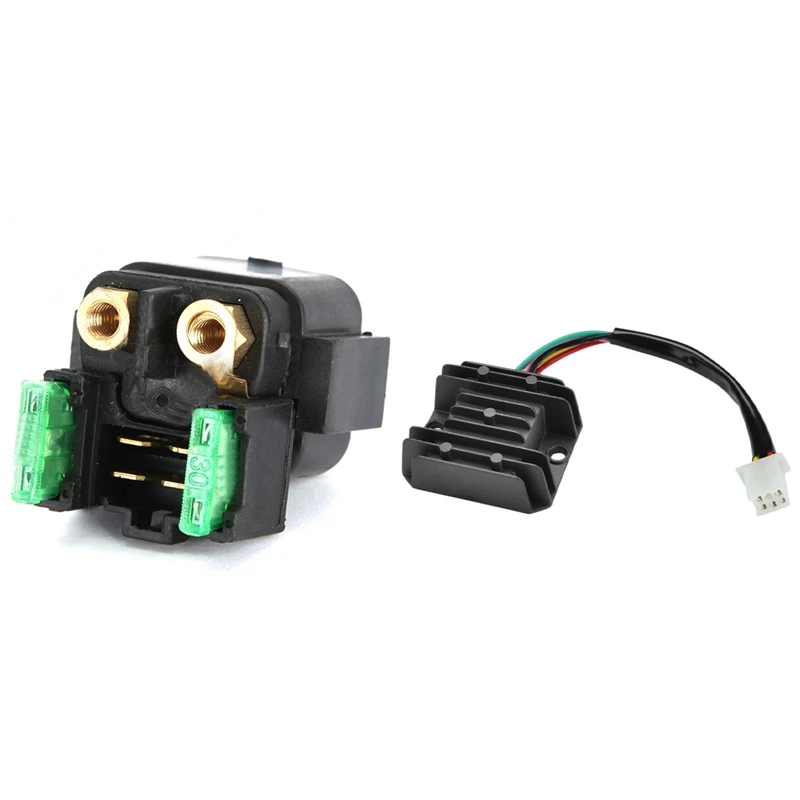 1 шт. реле стартера соленоидный мотоцикл и 1 шт. 5-линейный выпрямитель регулятора выпрямителя для мотоцикла
1 шт. реле стартера соленоидный мотоцикл и 1 шт. 5-линейный выпрямитель регулятора выпрямителя для мотоцикла