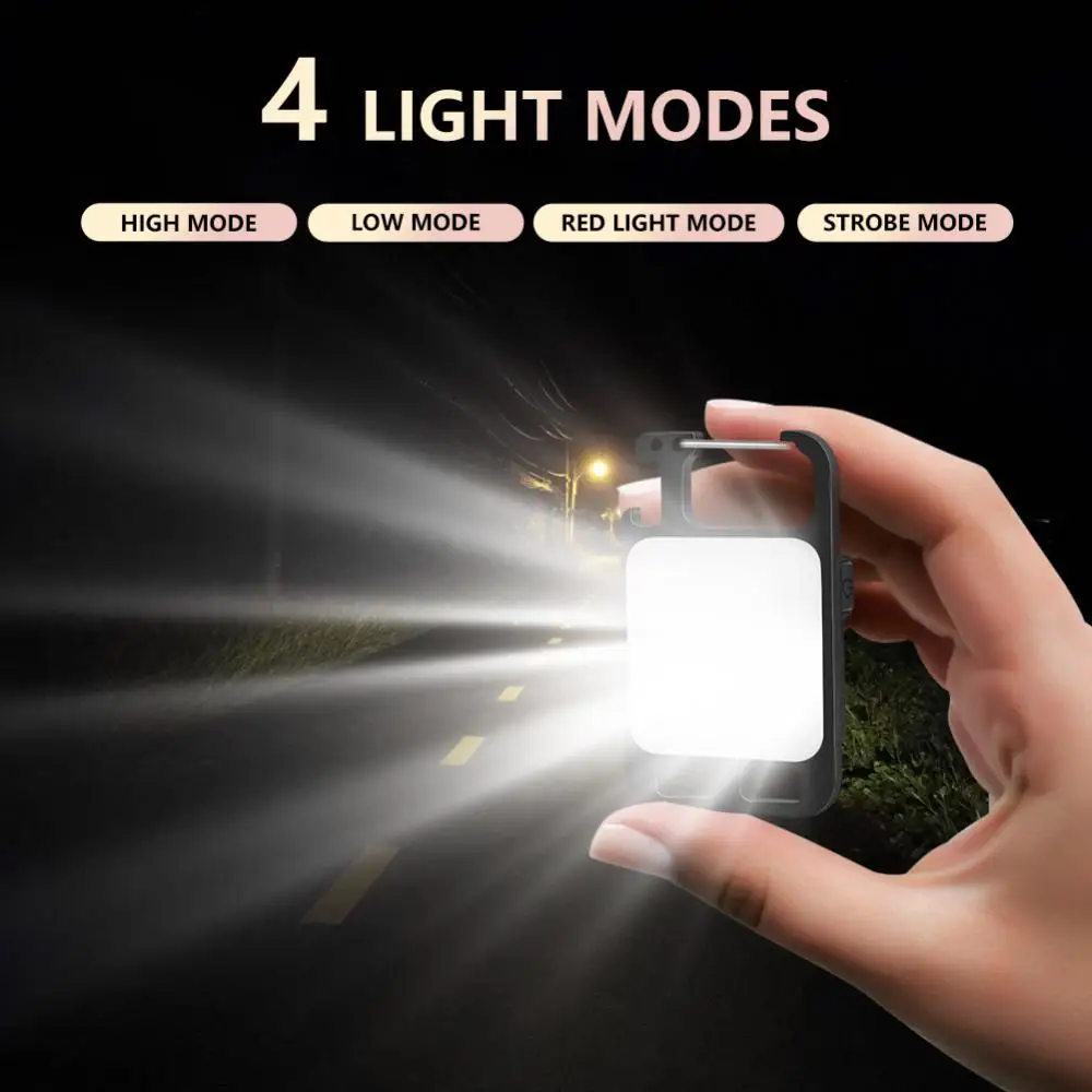 Mini Pocket Keychain LED Flashlights USB Charge Torch Emergency Light Magnetic Work Lights For Repairing Outdoor Camping Lantern
Mini Pocket Keychain LED Flashlights USB Charge Torch Emergency Light Magnetic Work Lights For Repairing Outdoor Camping Lantern