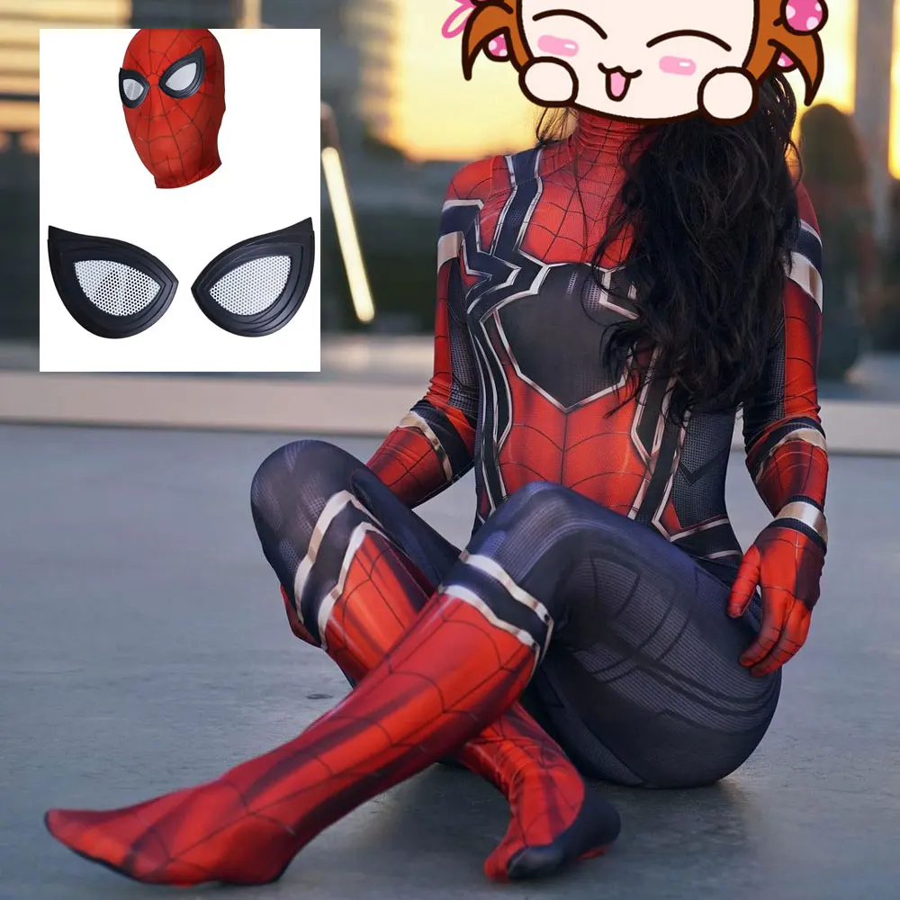 Woman Girls Halloween Adults Kids Movie Iron Man Spiderman Costume Superhero Cosplay Zentai Homecoming Bodysuit Party JumpSuit
Woman Girls Halloween Adults Kids Movie Iron Man Spiderman Costume Superhero Cosplay Zentai Homecoming Bodysuit Party JumpSuit