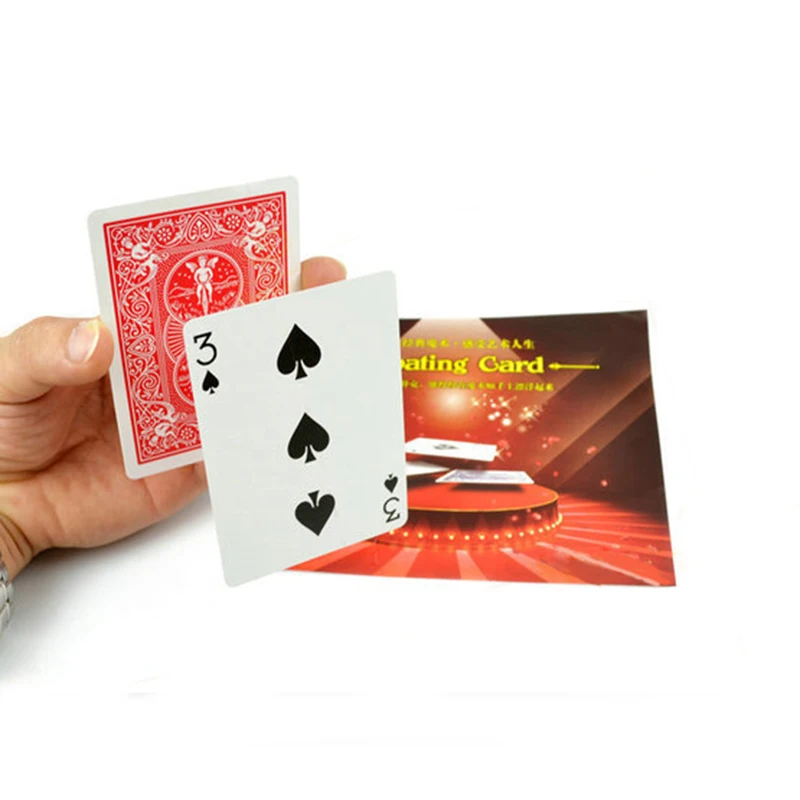 Floating Card Magic Tricks Playing Card Suspension Magia Close Up Street Bar Illusion Gimmick Props Mentalism Magica Toy Easy To
Floating Card Magic Tricks Playing Card Suspension Magia Close Up Street Bar Illusion Gimmick Props Mentalism Magica Toy Easy To
