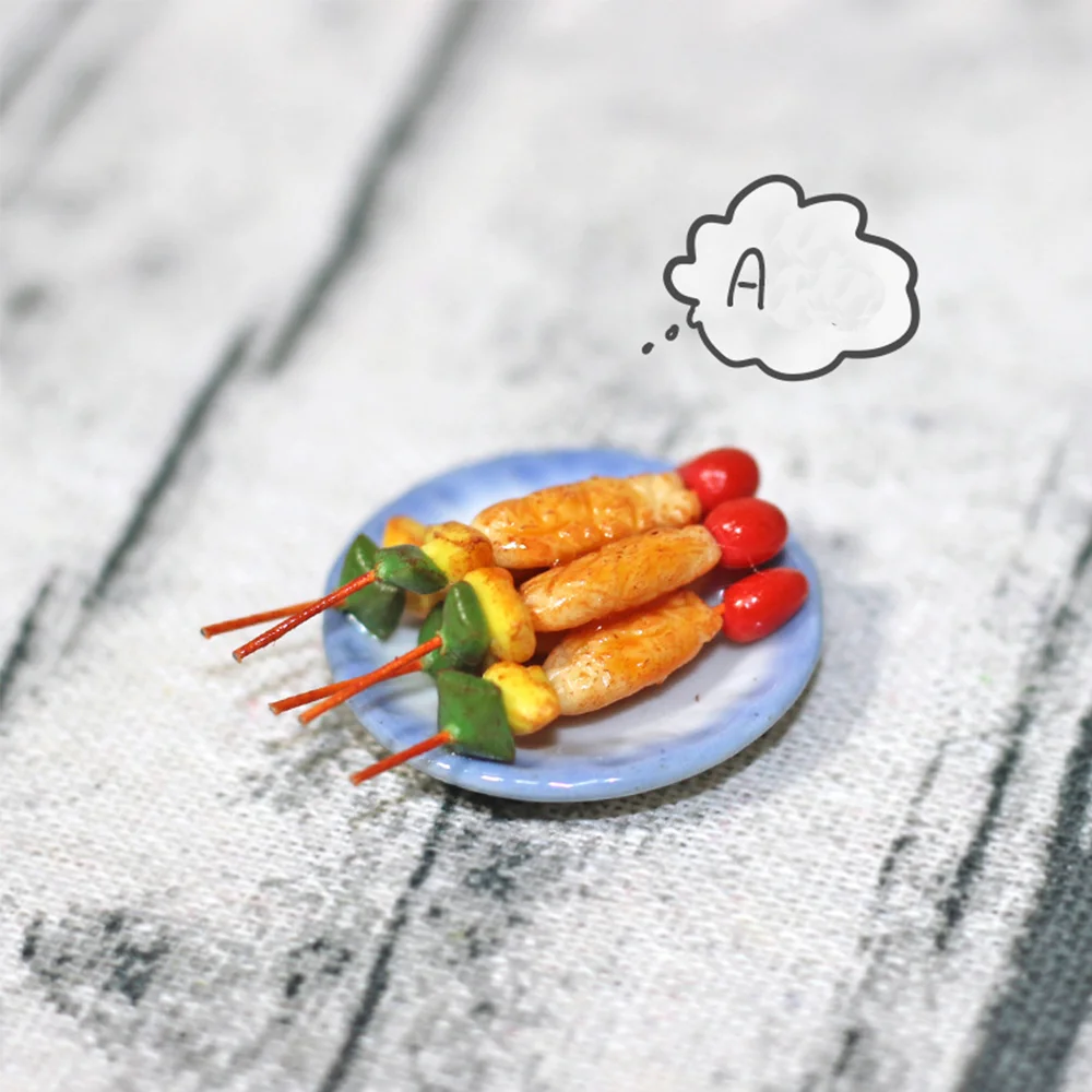 1/12 Scale 1 x Miniature Barbecue Dish Model For DIY Miniature Building Kit Decoration Ornament
1/12 Scale 1 x Miniature Barbecue Dish Model For DIY Miniature Building Kit Decoration Ornament