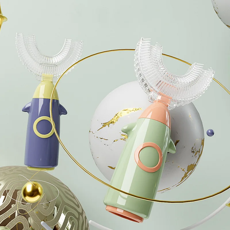 Toothbrush U Shape 360° Children's Toothbrush Teeth Care For Teeth Cleaning Silicone Child Toothbrush Baby Brush Dental Care
Toothbrush U Shape 360° Children's Toothbrush Teeth Care For Teeth Cleaning Silicone Child Toothbrush Baby Brush Dental Care