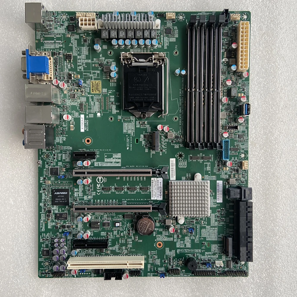 

For Supermicro Workstation Motherboard 8th/9th Gen Core i3/i5/i7/i9 Xeon E-2100/E-2200 Series DDR4 PCI-E 3.0 LGA-1151 X11SCA-F