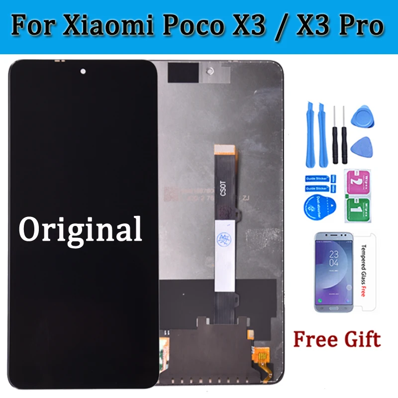Оригинальный ЖК-дисплей для Xiaomi POCO X3, сенсорный экран, дигитайзер для POCO X3 Pro NFC, ЖК-дисплей, запасные части, дисплей M2007J20CG
Оригинальный ЖК-дисплей для Xiaomi POCO X3, сенсорный экран, дигитайзер для POCO X3 Pro NFC, ЖК-дисплей, запасные части, дисплей M2007J20CG