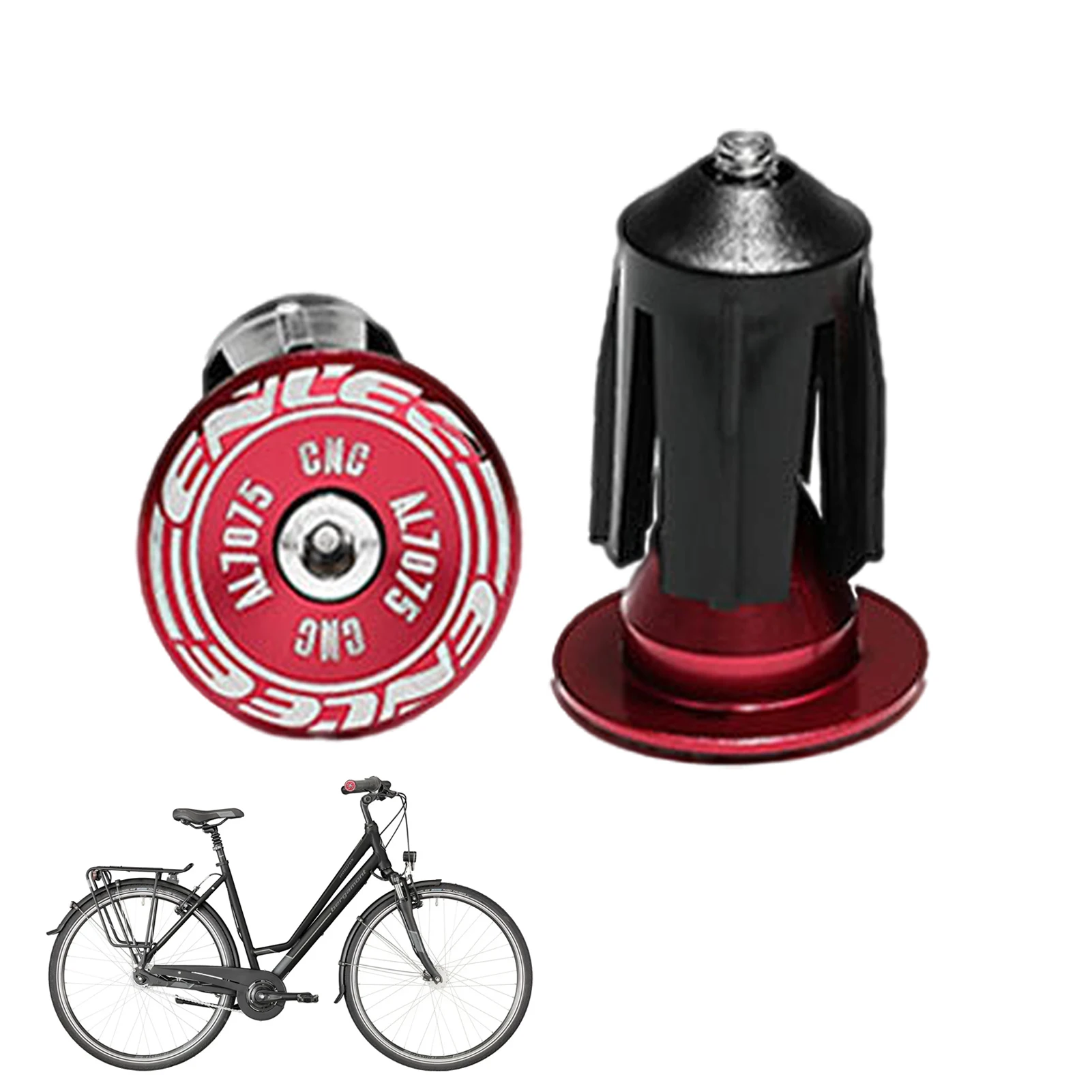 Handlebar Plugs Aluminum Alloy Handle Bar End Plug Cap 1 Pair Bike Bicycle Accessories 1 Pair Handlebar Grips End Caps
Handlebar Plugs Aluminum Alloy Handle Bar End Plug Cap 1 Pair Bike Bicycle Accessories 1 Pair Handlebar Grips End Caps