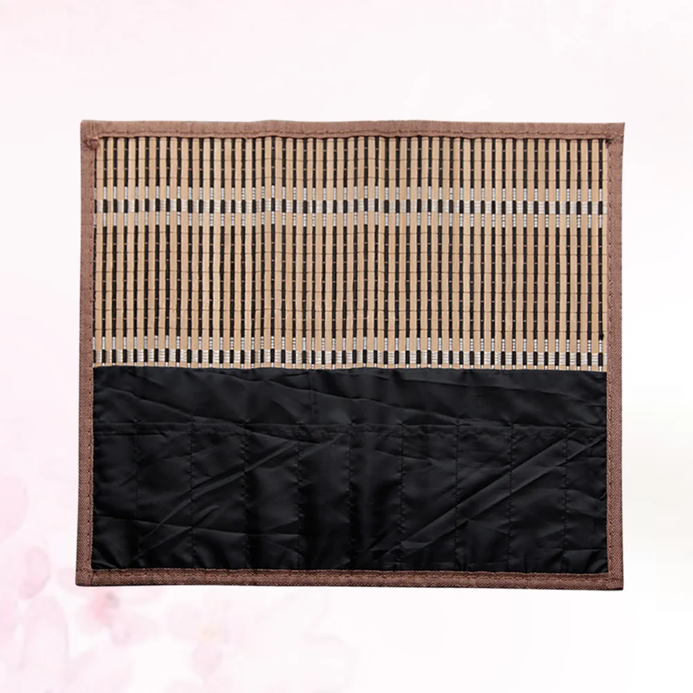 1PC Bamboo Portable Rolling Calligraphy Brush Roll Wrap Holder Case Storage Organizer (Size L, 8 Slots)
1PC Bamboo Portable Rolling Calligraphy Brush Roll Wrap Holder Case Storage Organizer (Size L, 8 Slots)