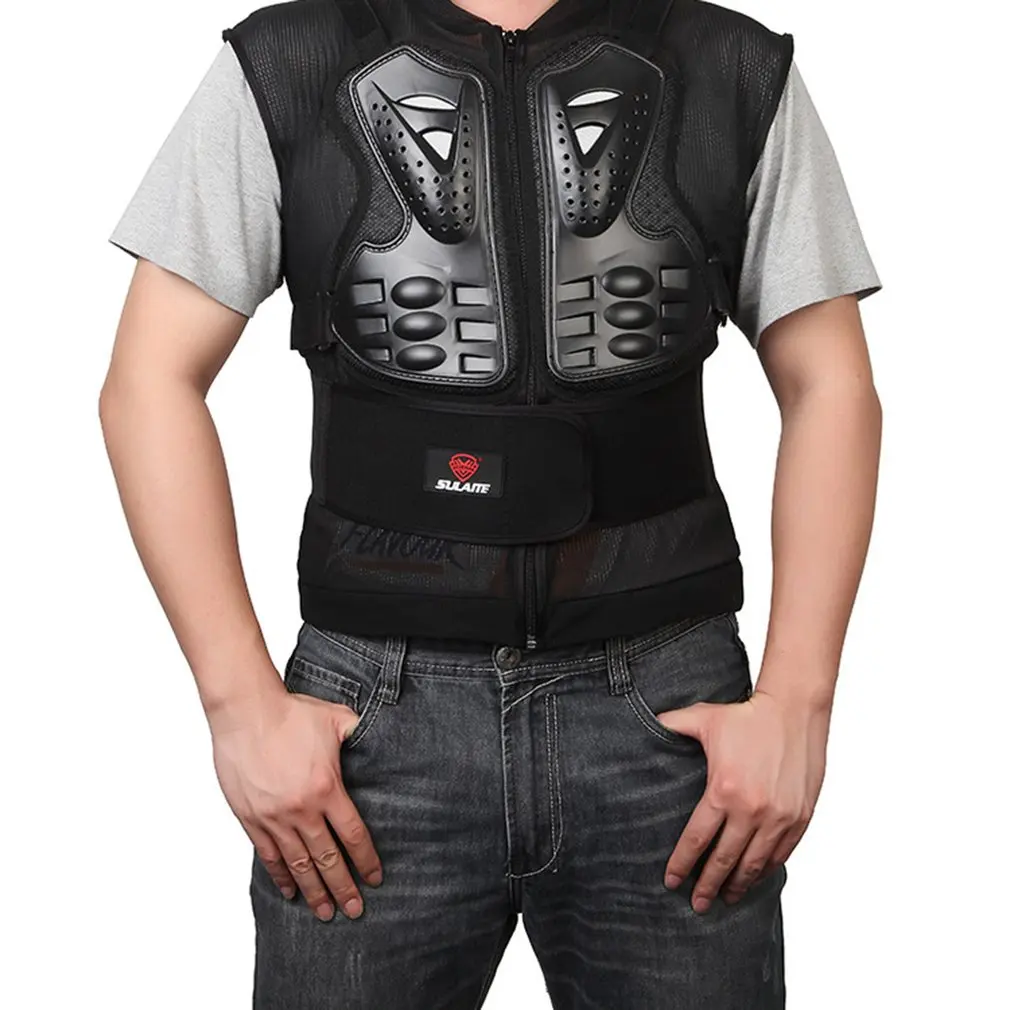Universal Motorcycle Body Armor Vest Men Racing Jacket Sleeveless Spine Chest Protective Cloth Motocross Male Tops
Universal Motorcycle Body Armor Vest Men Racing Jacket Sleeveless Spine Chest Protective Cloth Motocross Male Tops