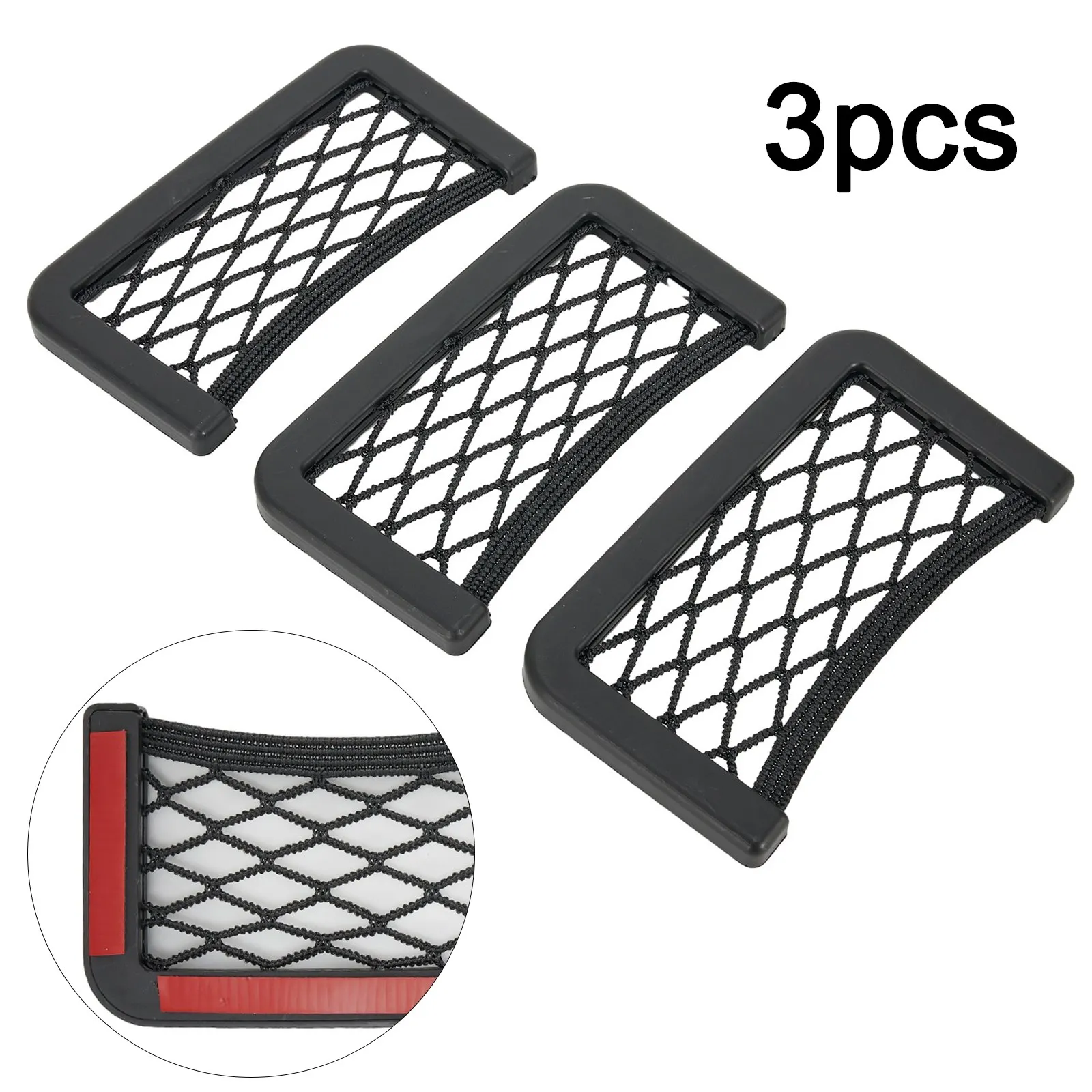 3Pcs Universal Car Seat Side Back Storage Net Bag Phone Holder Pocket Organizer Multifunction Car Back Seat Organizer
3Pcs Universal Car Seat Side Back Storage Net Bag Phone Holder Pocket Organizer Multifunction Car Back Seat Organizer