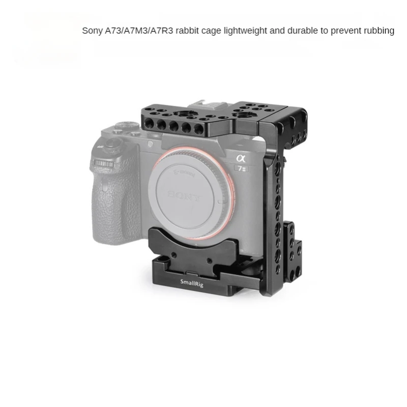 SmallRig A73 Half Cage for Sony a7 iii A7 III A7R III A7R IV Camera Cage for Sony A7R4 W/ Cold Shoe Mount Nato Rail DIY 2629
SmallRig A73 Half Cage for Sony a7 iii A7 III A7R III A7R IV Camera Cage for Sony A7R4 W/ Cold Shoe Mount Nato Rail DIY 2629