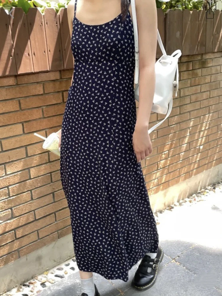 Floral Print Lace-up Long Dress Chic Y2k Fairycore Sleeveless Maxi 2023 Summer Dresses Women Vintage Bohemian A-line Vestidos
Floral Print Lace-up Long Dress Chic Y2k Fairycore Sleeveless Maxi 2023 Summer Dresses Women Vintage Bohemian A-line Vestidos