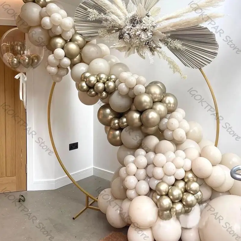 Natural Sand Color Balloon Arch Garland Kit Boho Wedding Birthday Party Decoration Chrome Gold Ballon Set Kids Baby Shower Decor
Natural Sand Color Balloon Arch Garland Kit Boho Wedding Birthday Party Decoration Chrome Gold Ballon Set Kids Baby Shower Decor