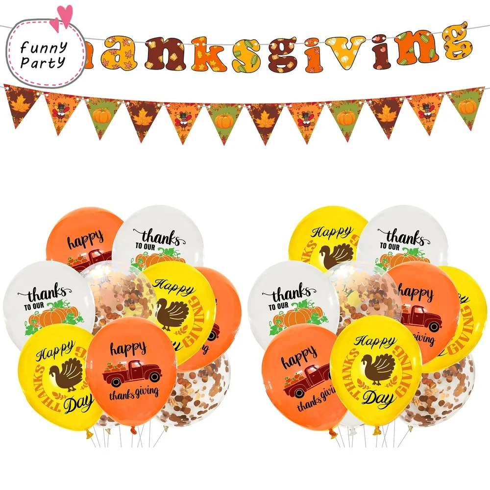 Thanksgiving Balloon Turkey Pumpkin Banners Birthday Party Balloon Party Decorations Baby Shower Boy Girl Kids Favors Toy Gift
Thanksgiving Balloon Turkey Pumpkin Banners Birthday Party Balloon Party Decorations Baby Shower Boy Girl Kids Favors Toy Gift