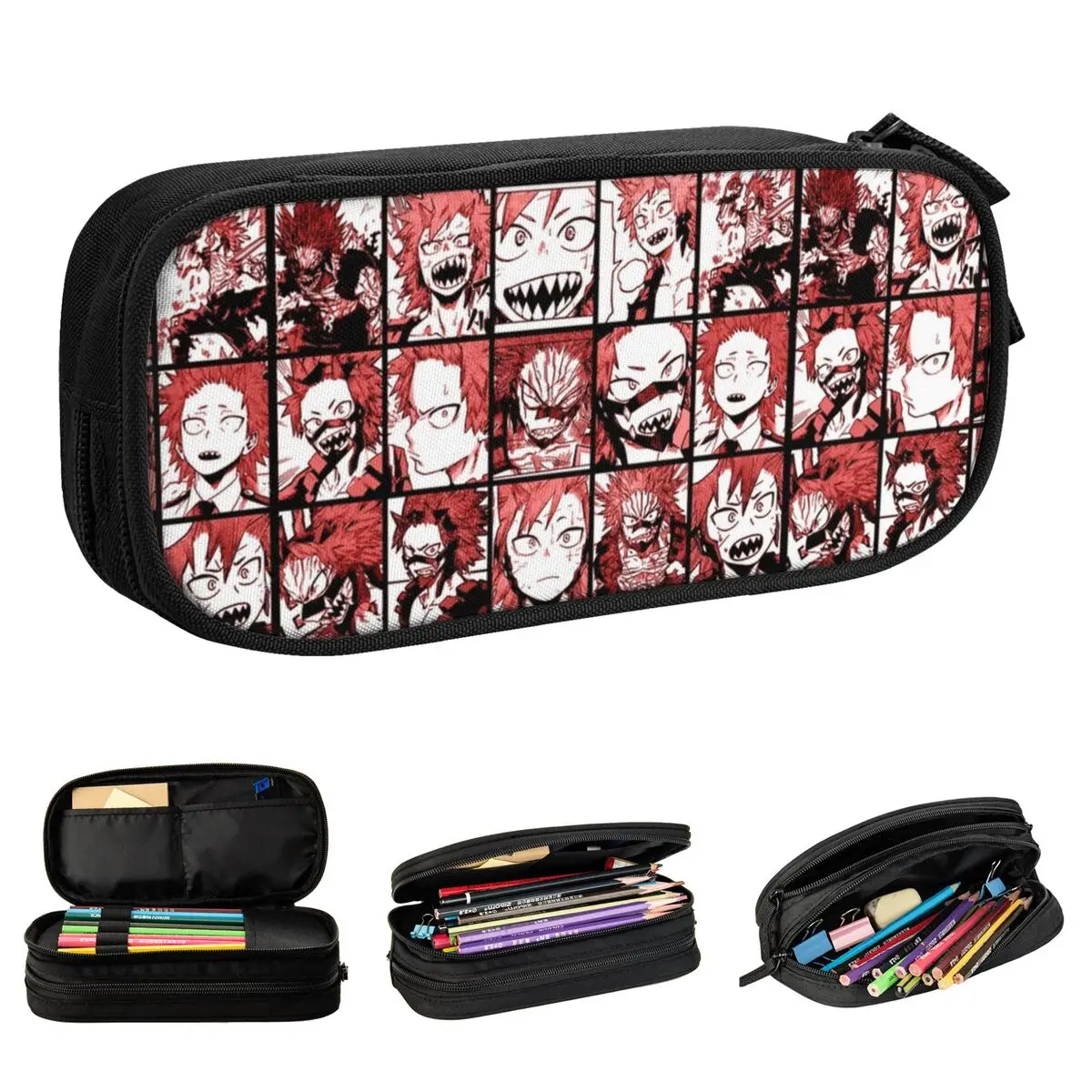 Cute My Hero Academia BNHA Kirishima Collage Pencil Cases Pencilcases Pen Box for Student Large Storage Bags Office Stationery
Cute My Hero Academia BNHA Kirishima Collage Pencil Cases Pencilcases Pen Box for Student Large Storage Bags Office Stationery