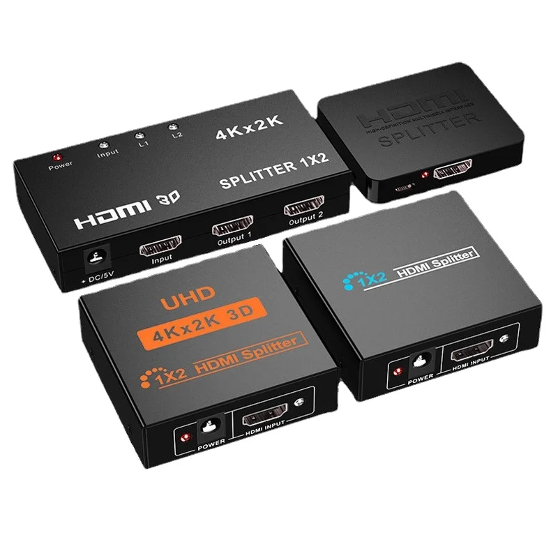 HDMI Splitter 1x2 | High Definition Splitter | 1 Input 2 Output | 4K*2K Resolution | 1080P Split Screen
HDMI Splitter 1x2 | High Definition Splitter | 1 Input 2 Output | 4K*2K Resolution | 1080P Split Screen