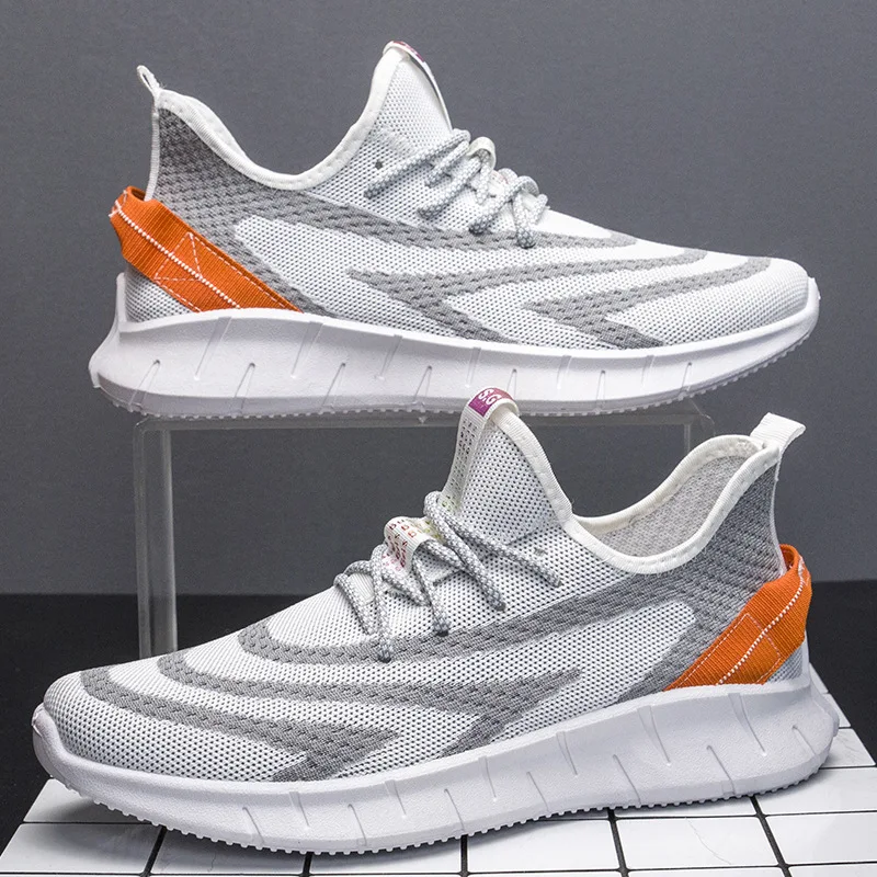 Men's Breathable Lace-up Mesh Knit Single Shoes Sneakers Comfortable Oversized Men's Shoes Lightweight Running
Men's Breathable Lace-up Mesh Knit Single Shoes Sneakers Comfortable Oversized Men's Shoes Lightweight Running