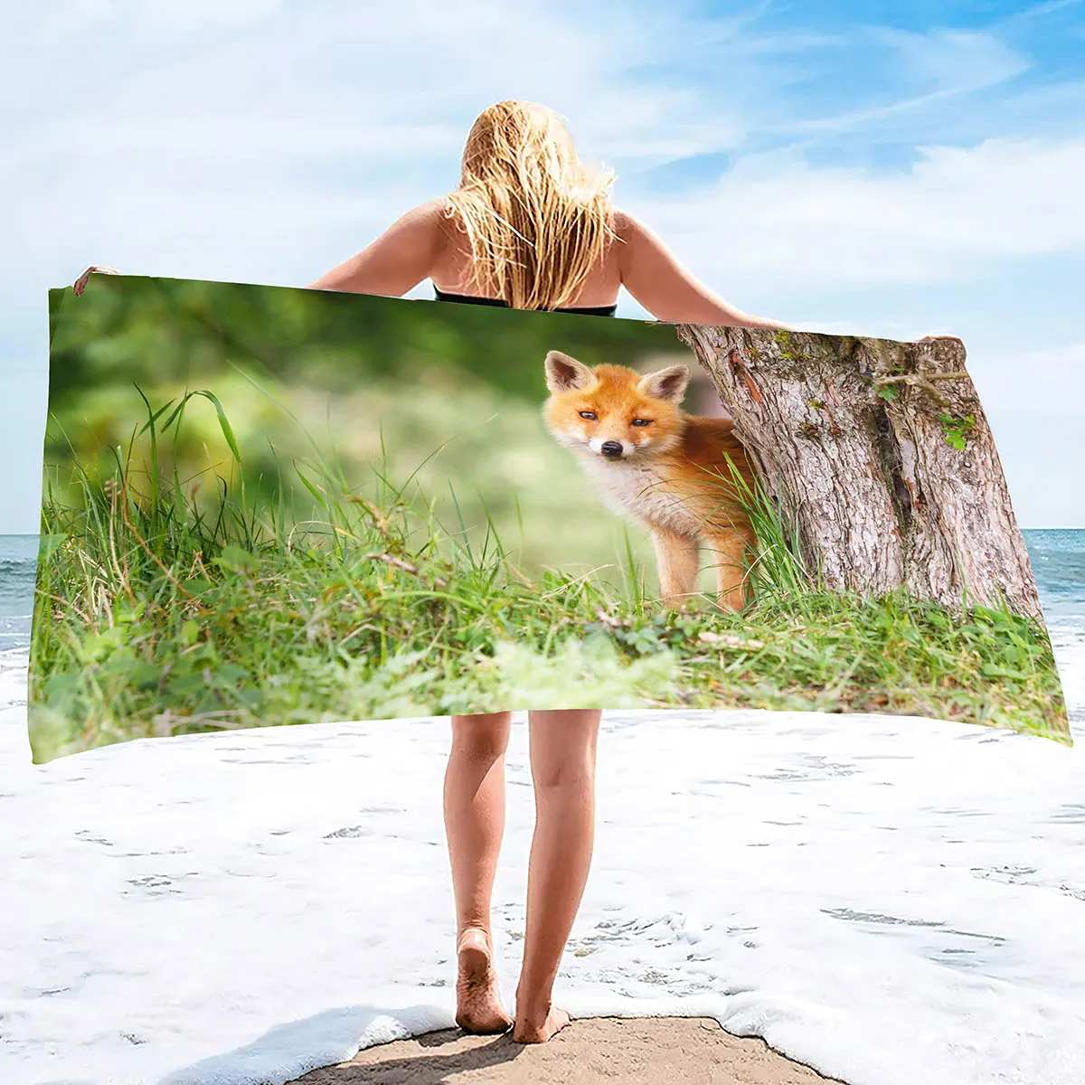 Cute Animal Beach Towel, Microfiber Picnic Bath Pool Yoga Towel, Oversized Quick Dry and Sand Proof Pool Swimming Beach Towels
Cute Animal Beach Towel, Microfiber Picnic Bath Pool Yoga Towel, Oversized Quick Dry and Sand Proof Pool Swimming Beach Towels