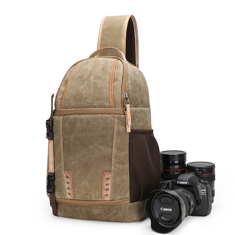 Batik Canvas Waterproof Camera Sling Backpack Multifunction Messenger Camera bag For Canon Nikon Sony DSLR Camera bag
Batik Canvas Waterproof Camera Sling Backpack Multifunction Messenger Camera bag For Canon Nikon Sony DSLR Camera bag