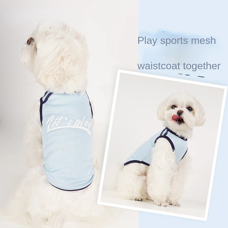 Breathable Dog Clothes Spring Summer Dog Vest Puppy Small Dog French Bulldog Yorkshire Chihuahua ropade perro corgi nba jersey
Breathable Dog Clothes Spring Summer Dog Vest Puppy Small Dog French Bulldog Yorkshire Chihuahua ropade perro corgi nba jersey