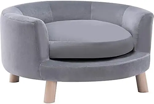 Elegant Pink Faux-Velvet Circular Pet Bed for Small to Medium-Sized Dogs and Cats
Elegant Pink Faux-Velvet Circular Pet Bed for Small to Medium-Sized Dogs and Cats