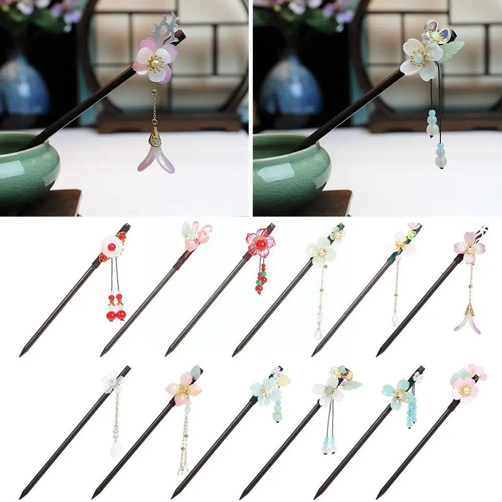 Vintage Wood Flower Hairpin For Women Antique Hair Stick For Girl Hair Clip Costume Chinese Hair Accessories Hair Pins J5l0
Vintage Wood Flower Hairpin For Women Antique Hair Stick For Girl Hair Clip Costume Chinese Hair Accessories Hair Pins J5l0