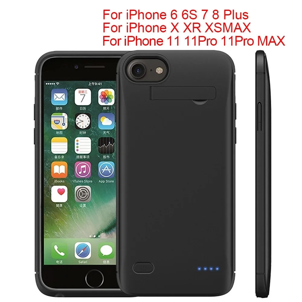 PINZHENG 6200mAh Battery Charger Case For iPhone 6 6S 7 8 Plus Charging Case For iPhone X XR Xs Max Portable Power Bank Charger
PINZHENG 6200mAh Battery Charger Case For iPhone 6 6S 7 8 Plus Charging Case For iPhone X XR Xs Max Portable Power Bank Charger