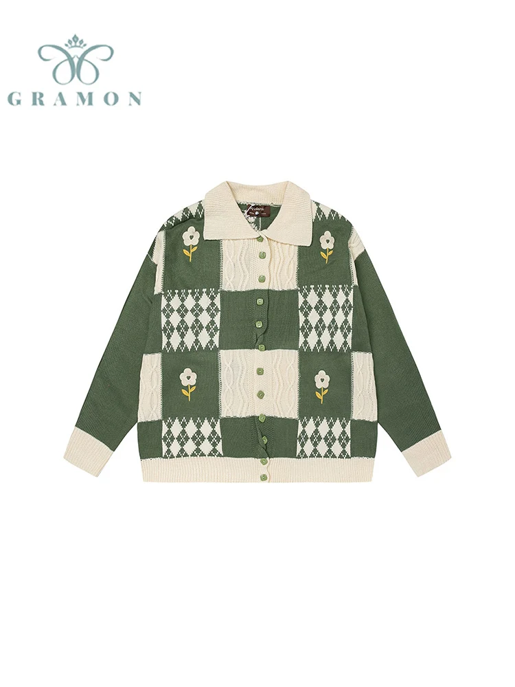 2022 Autumn Winter New Sweater Women Korean Fashion Sweet Knit Cardigan Loose Long Sleeve Top Female Casual Single-breasted Coat
2022 Autumn Winter New Sweater Women Korean Fashion Sweet Knit Cardigan Loose Long Sleeve Top Female Casual Single-breasted Coat