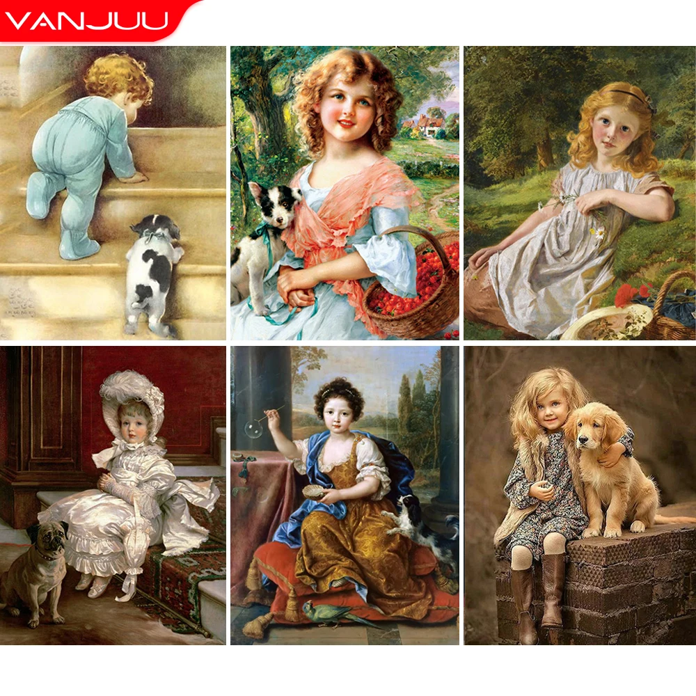 5D Mosaic Diamond Painting Little Girl Full Round Square Drill Rhinestone Diamond Embroidery Diy Kid Portrait Home Decor Gifts
5D Mosaic Diamond Painting Little Girl Full Round Square Drill Rhinestone Diamond Embroidery Diy Kid Portrait Home Decor Gifts