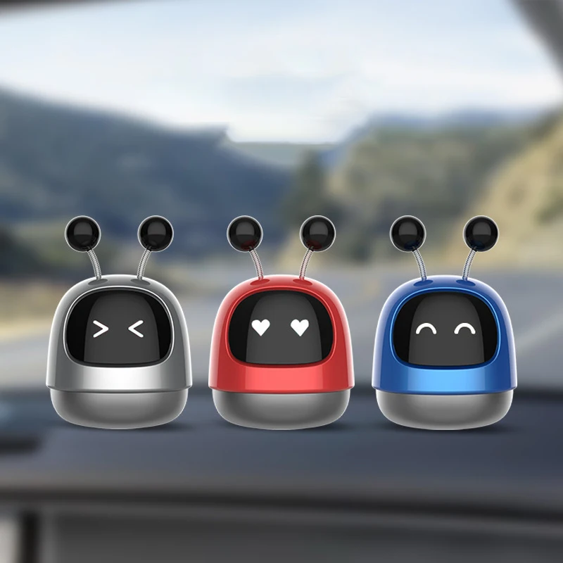 Cute Robot Creative New Car Aromatherapy Diffuser Air Vent Cleaner Car Perfume 
Cute Robot Creative New Car Aromatherapy Diffuser Air Vent Cleaner Car Perfume