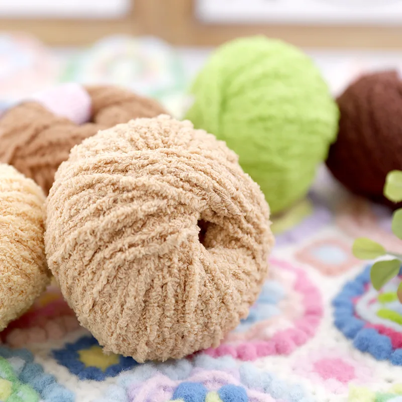 50g/Ball Plush Chunky Wool Yarn for Knitting Sweater Blanket Doll DIY Crochet Threads Thick Warm Super Bulky Velvet Freeshipping
50g/Ball Plush Chunky Wool Yarn for Knitting Sweater Blanket Doll DIY Crochet Threads Thick Warm Super Bulky Velvet Freeshipping